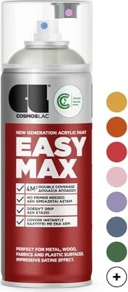 Cosmos Lac Easy Max Acryllack-Spray RAL 9002 grey white, 400ml