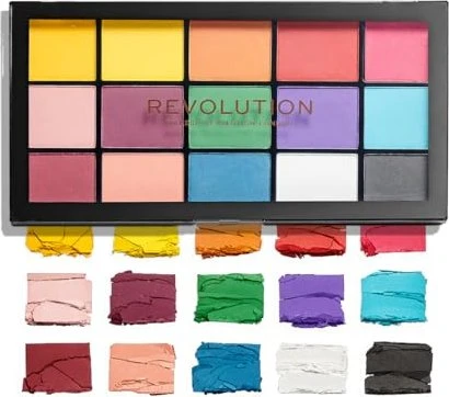 Revolution Beauty Reloaded Marvellous Mattes Eyeshadow Palette, 16.5g