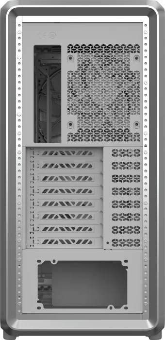 Cooler Master MasterFrame 600 Mesh, silber, Glasfenster