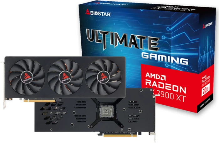 Biostar Radeon RX 7900 XT, 20GB GDDR6, HDMI, 3x DP