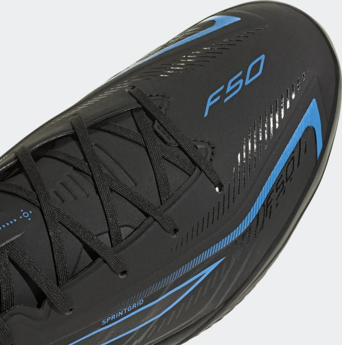 adidas F50 Hyperfast League core black/lucid ray blue