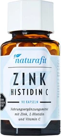 naturafit Zink Histidin C Kapseln, 90 Stück