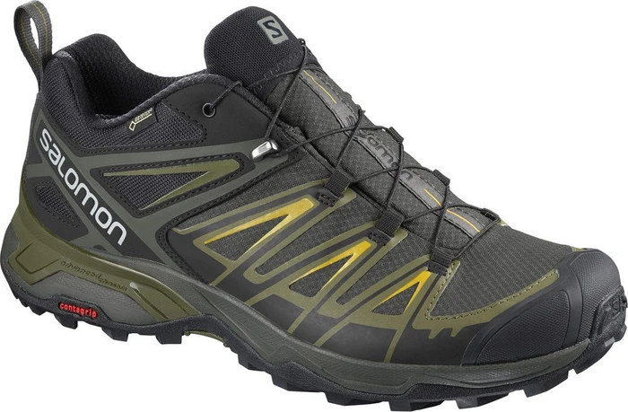 Salomon X Ultra 3 GTX castor gray/beluga/green sulphur (Herren)