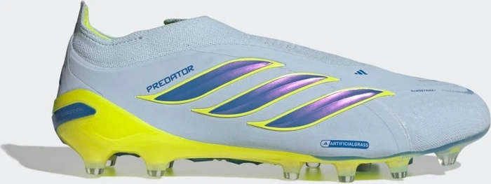 adidas Predator Elite Laceless AG crystal sky/ray blue/team solar yellow 2 (Junior)