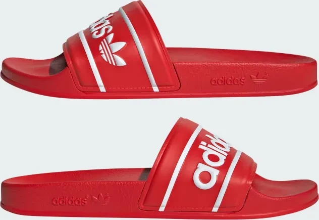 adidas Adilette red/cloud white
