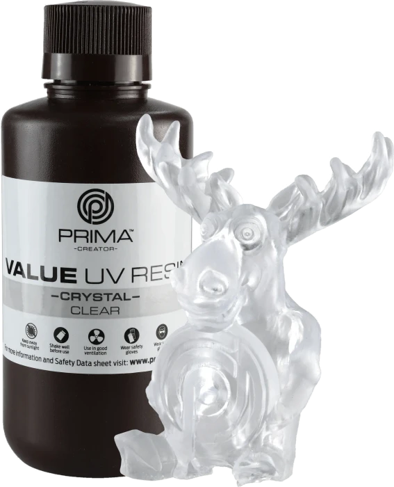 PrimaCreator Value Crystal UV Clear, 500g