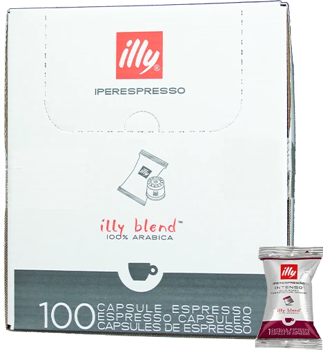 illy Iperespresso Monopack Starke Röstung Kaffeekapseln, 100 Stück (100x 1 Stück)