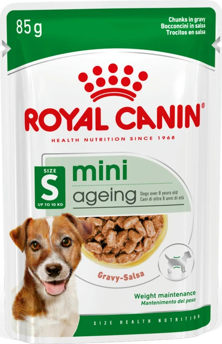 Royal Canin Mini Ageing Stückchen in Soße, 1.02kg (12x 85g) (1093)