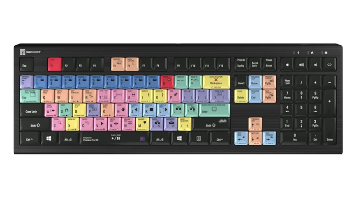 LogicKeyboard Astra 2 Adobe Premiere Pro CC PC, USB, DE