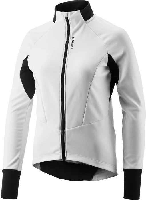 Gonso Road Softshell 2 Fahrradjacke weiß (Damen)