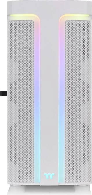 Thermaltake H590 TG ARGB Snow Edition, weiß, Glasfenster