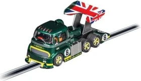Carrera Digital 132 Racetruck Cabover British Racing Green, No.8