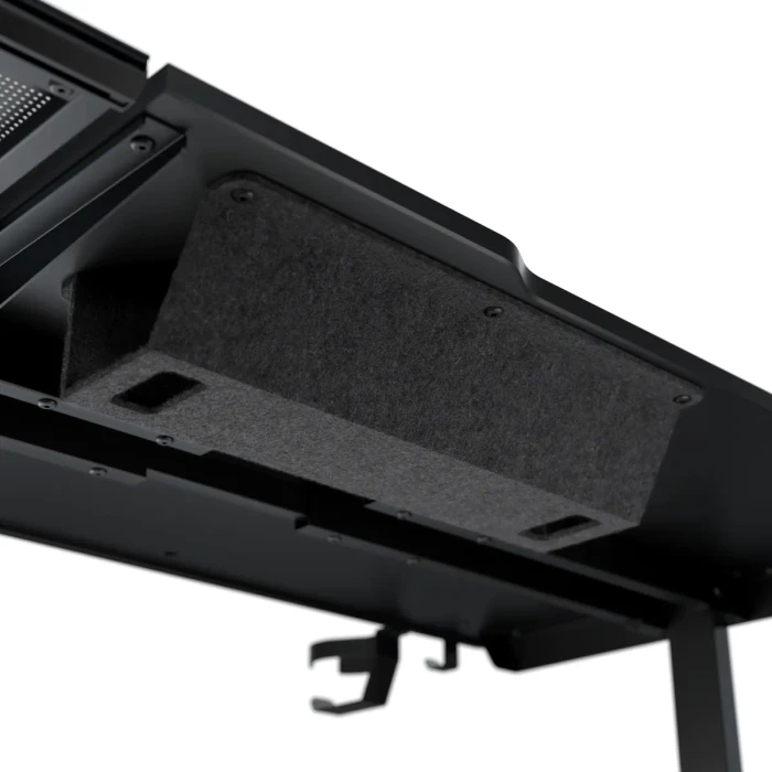 Thunder X3 LAB-X Lite Schreibtisch 130x70cm schwarz/schwarz