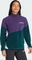 adidas Terrex Multi Climawarm Fleece Funktionsshirt langarm aurora plum/aurora ivy/semi flash aqua (Damen) Vorschaubild