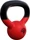 Gorilla Sports Red Rubber Kettlebell Hantel 2kg (100491-00008-0006)