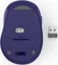 Hama WM-400 Silent Wireless 6-Button Mouse blau/violett, USB Vorschaubild