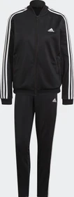 adidas Essentials 3-Streifen Trainingsanzug schwarz/weiß (Damen)