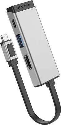 Alogic MagForce TRIO 3-in-1 Hub, USB-C 3.0 [Stecker]