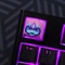 Ducky x Hot Keys Project Ducky League Keycap Super Hero - Aqua Duck, Kunstharz (Resin), blau/violett/rosa, 1 Taste Vorschaubild