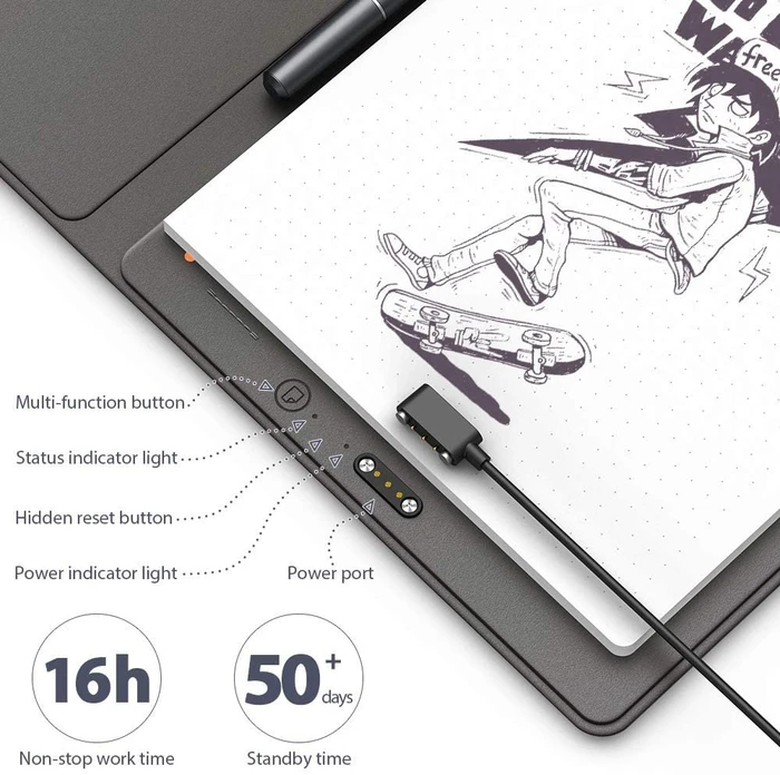 XP-Pen Note Plus, schwarz