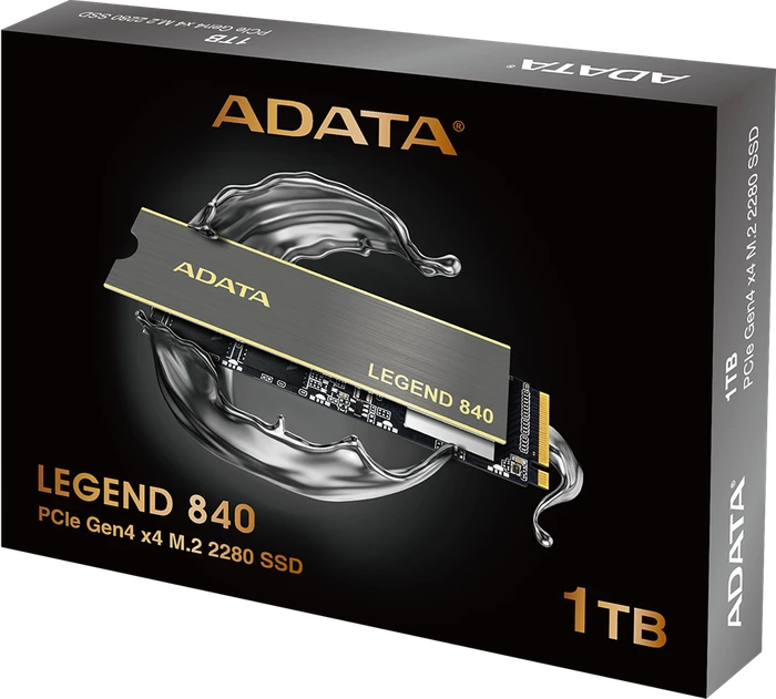 ADATA LEGEND 840 1TB, M.2 2280 / M-Key / PCIe 4.0 x4, Kühlkörper