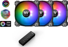 Thermaltake Pure 14 ARGB Sync Radiator TT Premium Edition, LED-Steuerung, 140mm, 3er-Pack