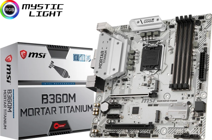 MSI B360M Mortar Titanium (Intel 1151 v2)