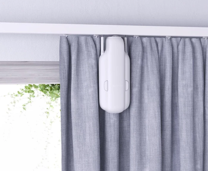 SwitchBot Curtain 3 "U Rail" weiß, für U-förmige Schienen, elektrischer Vorhangmotor