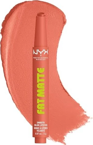 NYX Fat Matte Smooth Color Lipstick 02 cashmere cutie, 2g