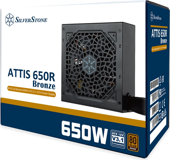 SilverStone ATTIS 650R Bronze 650W, ATX 3.1