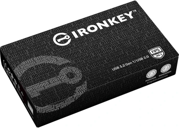 Kingston IronKey D500S 128GB, USB-A, USB 3.2 Gen 1×1