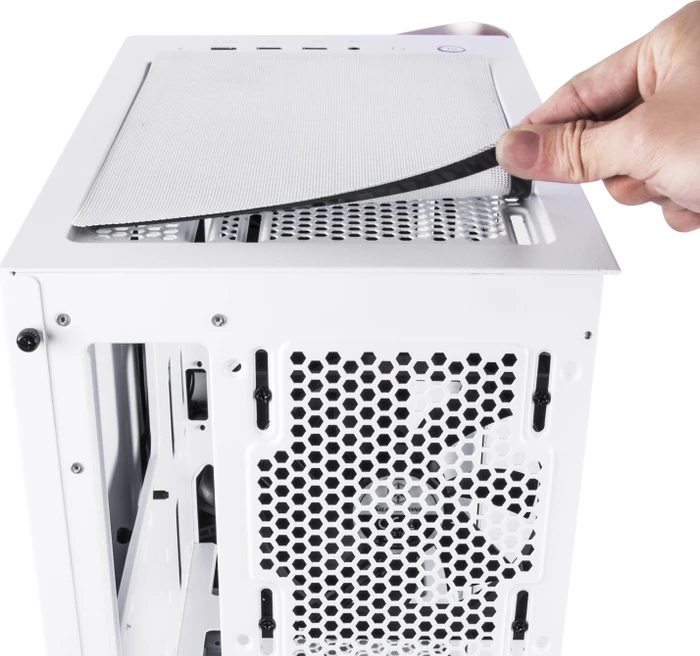 SilverStone Seta A1 Rose Gold, Glasfenster
