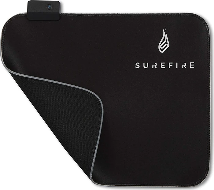 Verbatim SureFire Silent Flight RGB-320 Gaming Mousepad, schwarz