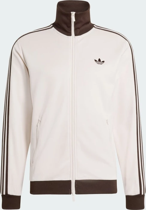 adidas Classics Tracktop Trainingsjacke wonder white/aurora coffee (Herren)