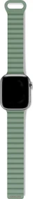 Decoded Silicone Traction Loop Band für Apple Watch 45mm sage leaf green