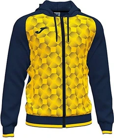 Joma Supernova III mit Kapuze Trainingsjacke marineblau/gelb (Herren)