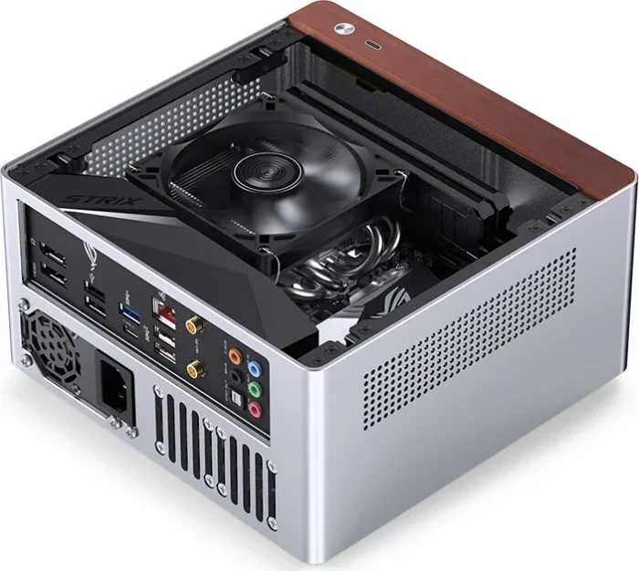 Jonsbo N10, silber, Mini-ITX