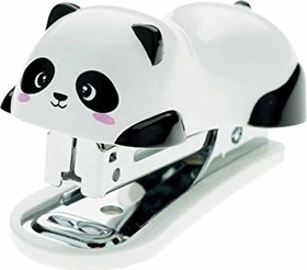 Legami Mini-Heftzange mit Enthefter Kitty, Panda