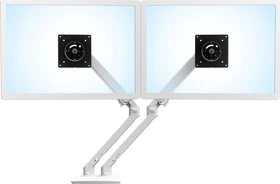 Ergotron MXV Tisch Dual MonitorArm weiß