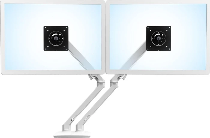Ergotron MXV Tisch Dual MonitorArm weiß