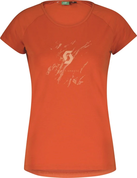 Scott Defined Dri Trikot kurzarm braze orange (Damen)