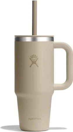 Hydro Flask Travel Tumbler Isolierbecher 710ml tonal oat