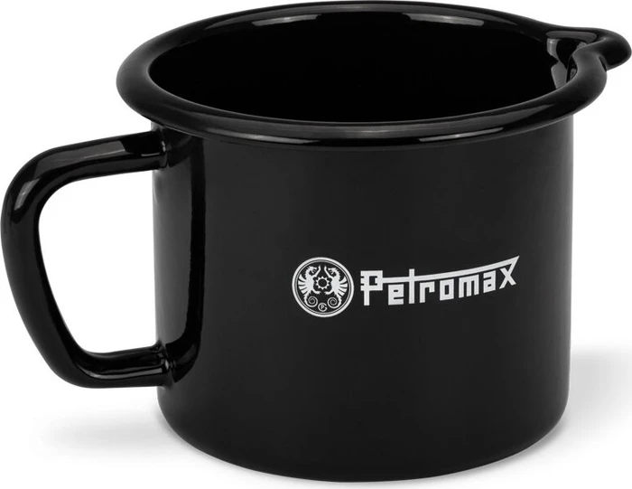 Petromax Emaille Milch Becher 1.4l schwarz