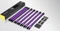 EZDIY-FAB Cable Extension Kit, 1x 24-Pin, 2x 4/8-Pin ATX, 3x 8-Pin PCIe, 16AWG, schwarz/violett Vorschaubild