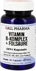 Vitamin B Komplex + Folsäure GPH Kapseln, 90 Stück