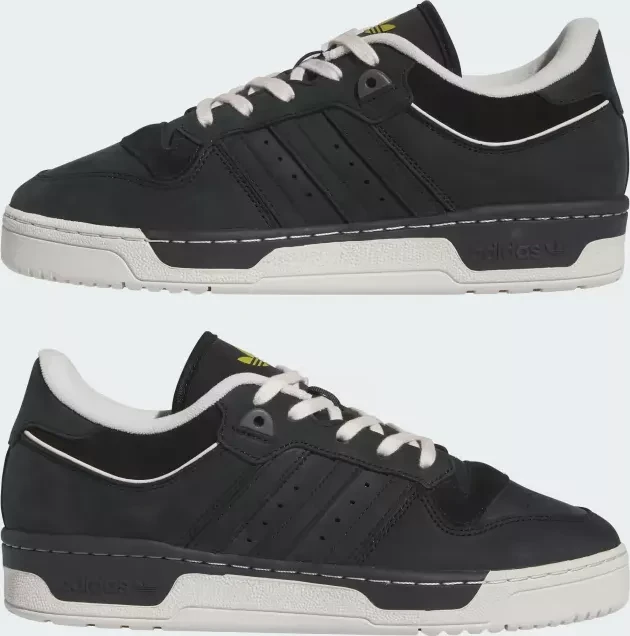 adidas Rivalry Low 86 core black/talc/pulse olive