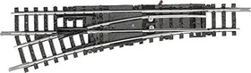 Trix - Spur N - Minitrix Links-Weiche Länge 112.6mm