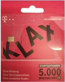 T-Mobile KLAX Wertkarten