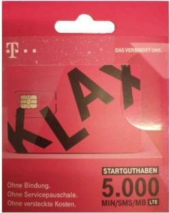 T-Mobile KLAX Wertkarten