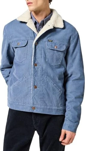 Wrangler 124MJ Sherpa Jeansjacke grisaille (Herren)